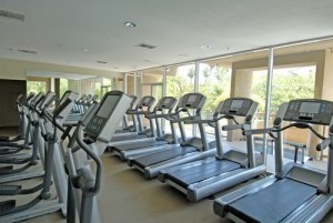 Treadmills in Gym